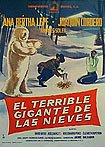Terrible Gigante de Las Nieves, El (1963) Poster