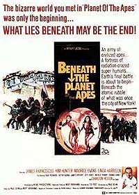Beneath the Planet of the Apes (1970) Movie Poster