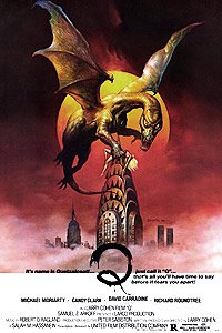 Q: The Winged Serpent (1982) Movie Poster