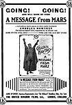 Message from Mars, A (1913) Poster