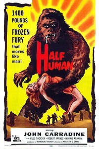 Half Human: The Story of the Abominable Snowman (1958) Movie Poster
