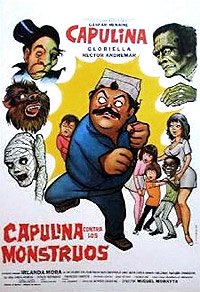 Capulina contra los Monstruos (1974) Movie Poster