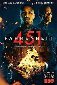 Fahrenheit 451 (2018) Movie Poster