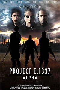 Project E.1337: ALPHA (2018) Movie Poster