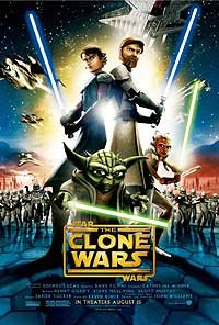 Star Wars: The Clone Wars (2008) Movie Poster