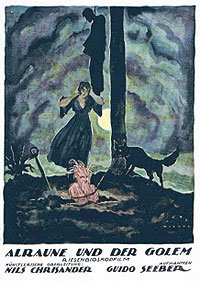 Alraune und der Golem (1919) Movie Poster