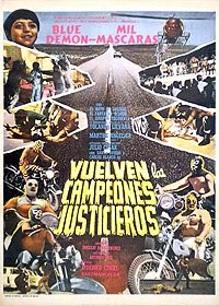 Vuelven los Campeones Justicieros (1972) Movie Poster