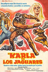 Karla contra los Jaguares (1974) Movie Poster