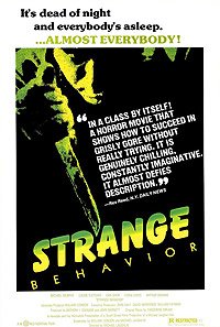 Strange Behavior (1981) Movie Poster