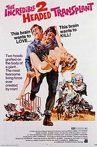 Incredible 2-Headed Transplant, The (1971) Movie Poster