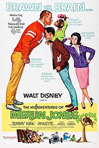 Misadventures of Merlin Jones, The (1964) Movie Poster