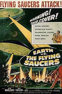 Earth vs. the Flying Saucers (1956) Movie Poster
