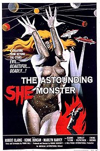 The Astounding She-Monster (1957) Movie Poster