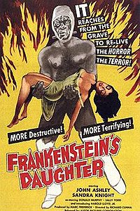 Frankenstein's Daughter (1958) Movie Poster