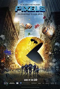 Pixels (2015) Movie Poster