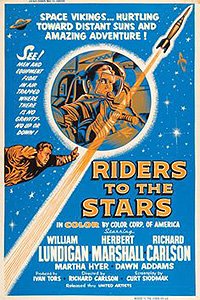 Riders to the Stars (1954) Movie Poster